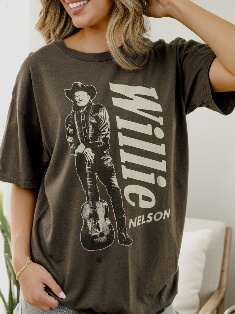 Willie Nelson Standing Oversized Tee