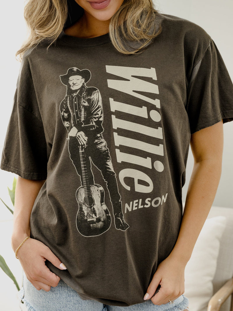 Willie Nelson Standing Oversized Tee