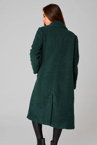 Plush Perfection Coat - Jade