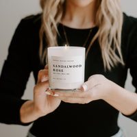 Sandalwood Rose - Soy Candle