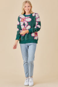 Be So Bold Sweater - Green