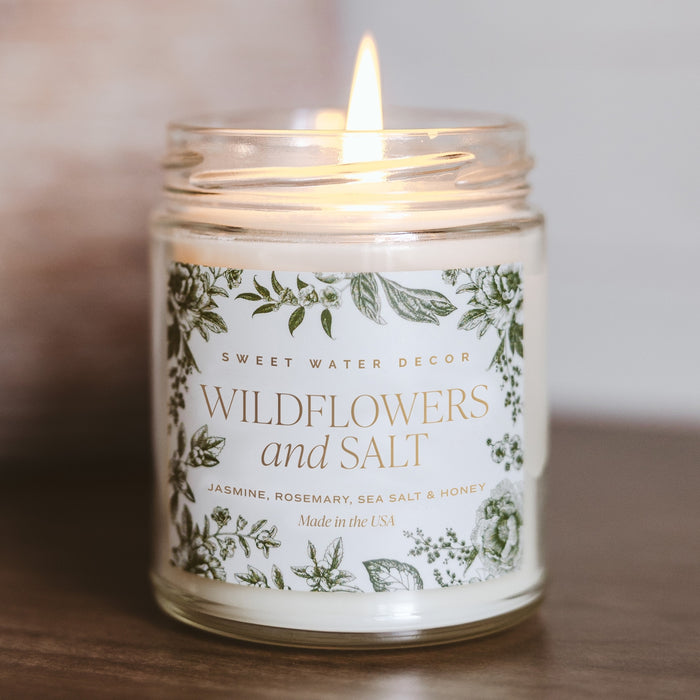 Wildflowers & Salt - Soy Candle