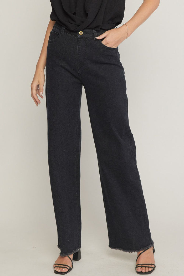Amidst The Fray Pants - Black
