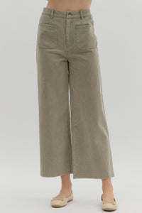 Well Polished Pants - Olive