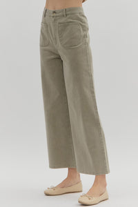 Well Polished Pants - Olive