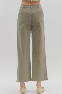 Well Polished Pants - Olive