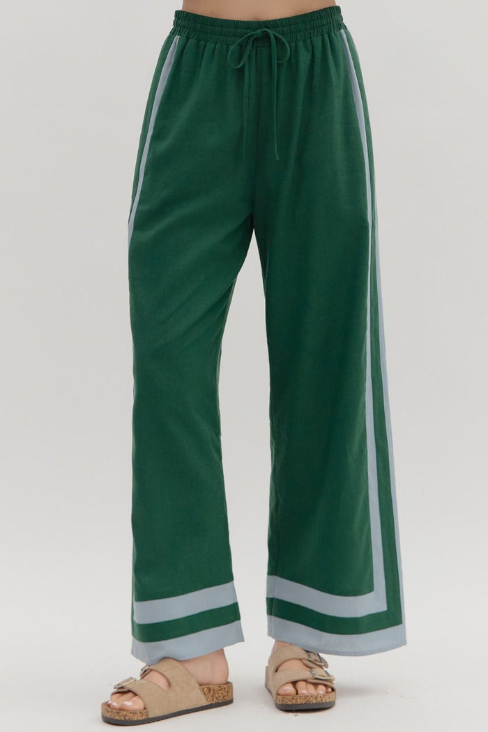Make A Statement Pants - Green