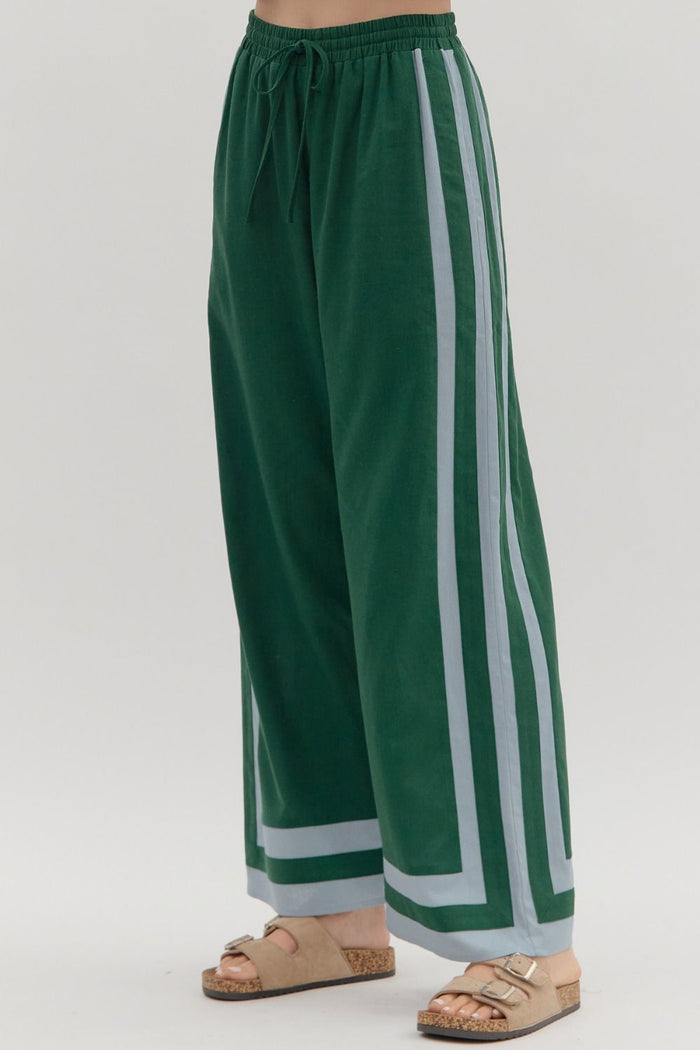 Make A Statement Pants - Green