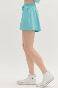 Daily Hustle Shorts - Aqua