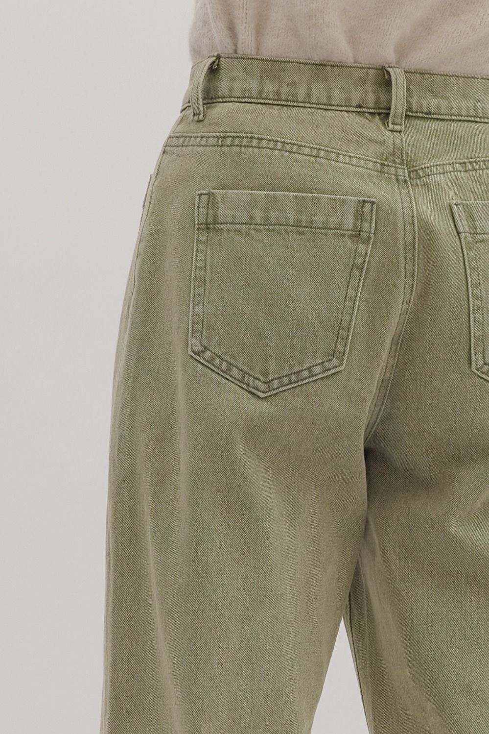 Faithfuly Yours Pants - Olive
