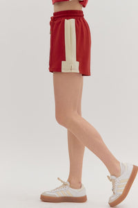 Pick Up The Pace Shorts - Brick