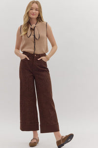 Neutral Instinct Pants - Brown
