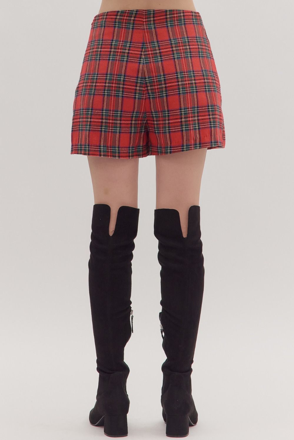 On Winter Break Skort - Red