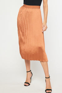 Ultimate Luxury Skirt - Rust