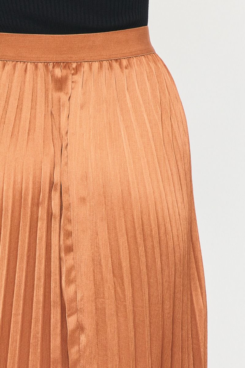 Ultimate Luxury Skirt - Rust