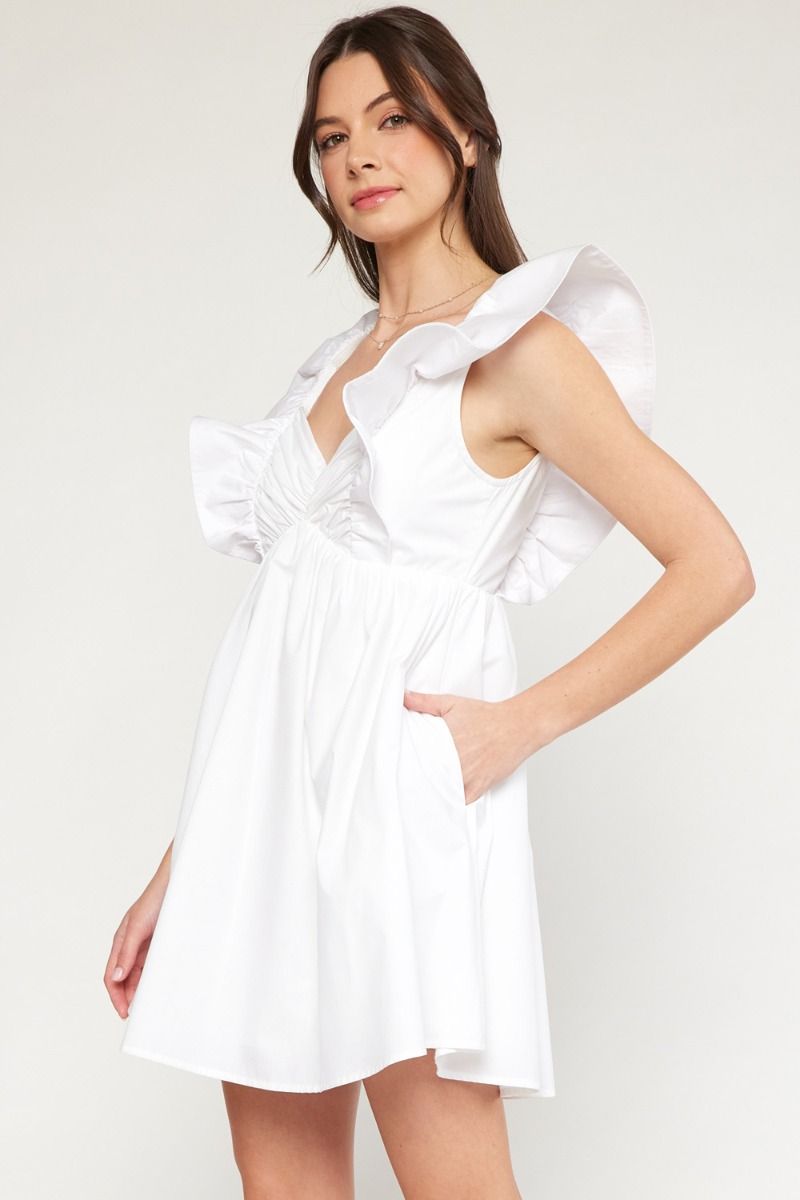 Gentle Touch Dress - Off White