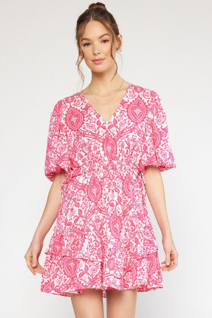 Out Of Sight Dress - Pink