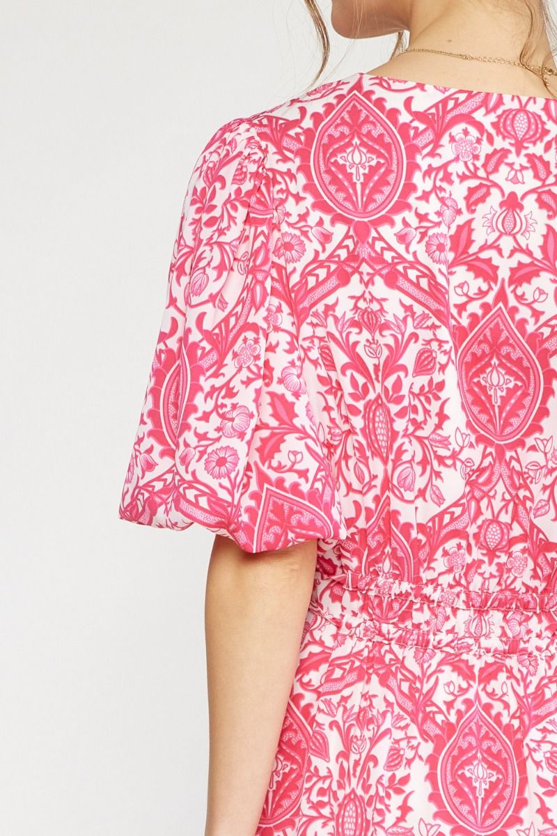 Out Of Sight Dress - Pink