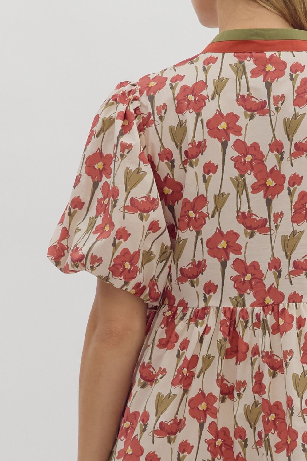 Live A Little Dress - Rust