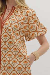 Autumn Noir Dress - Ecru