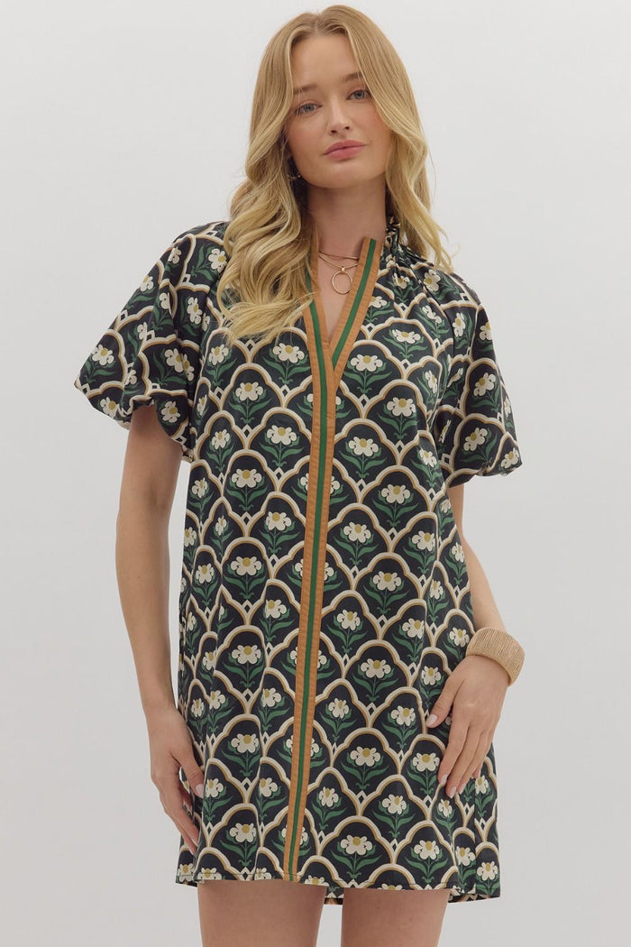 Autumn Noir Dress - Black