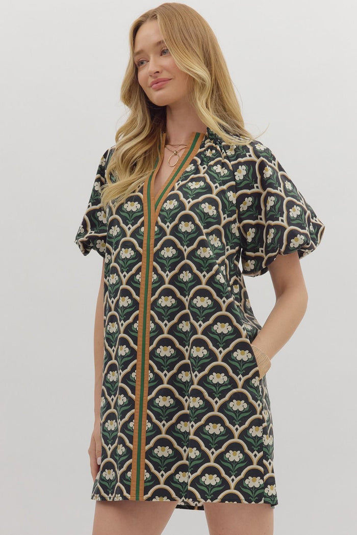 Autumn Noir Dress - Black