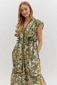 Take Back Time Dress - Olive