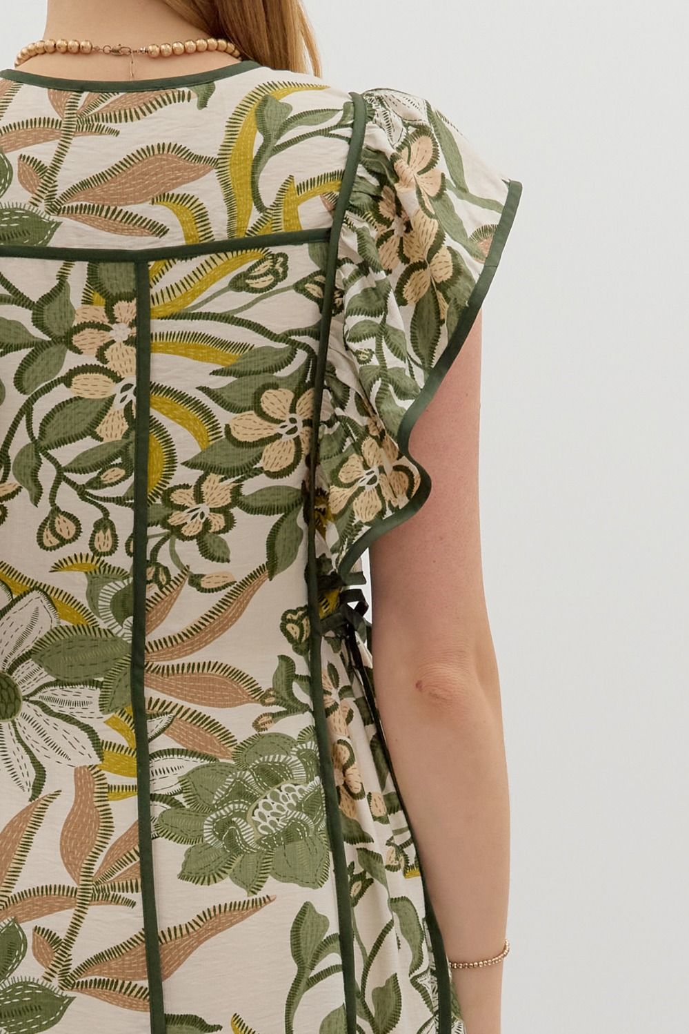 Take Back Time Dress - Olive