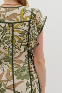 Take Back Time Dress - Olive