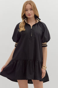 A Good Fortune Dress - Black