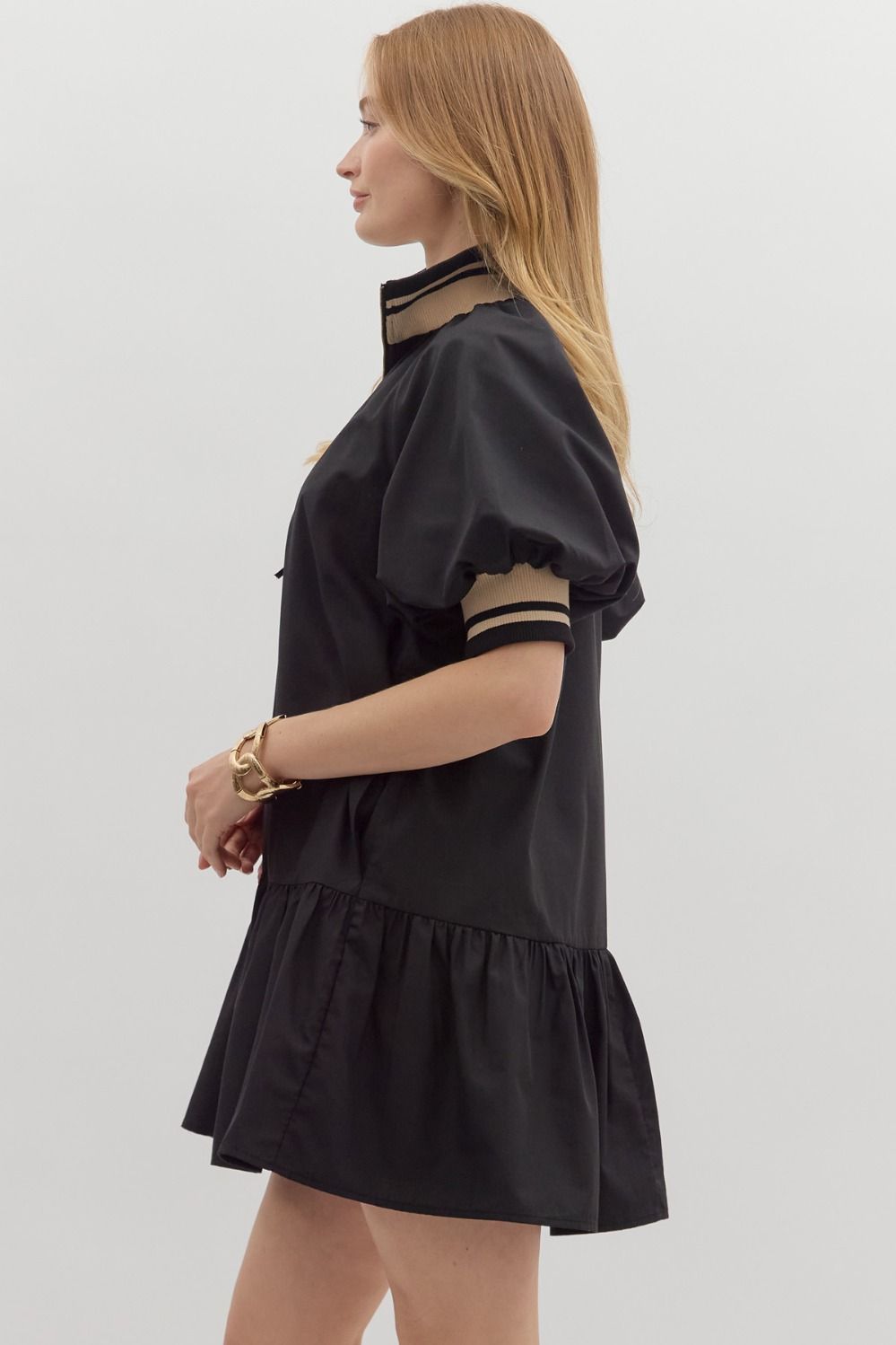 A Good Fortune Dress - Black