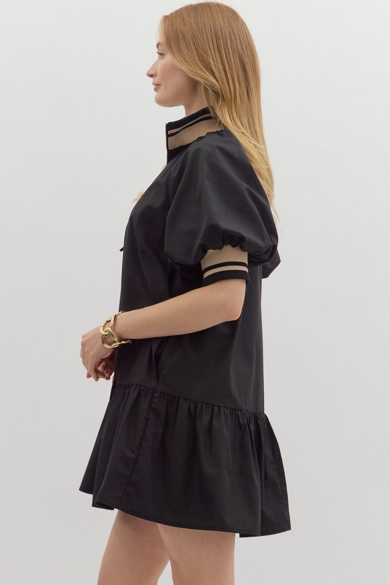 A Good Fortune Dress - Black