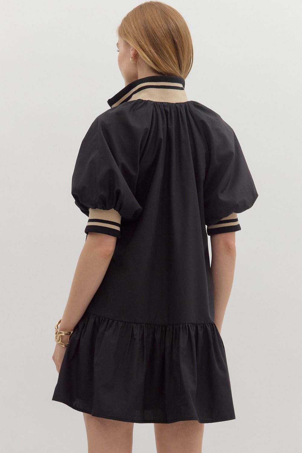 A Good Fortune Dress - Black