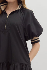 A Good Fortune Dress - Black