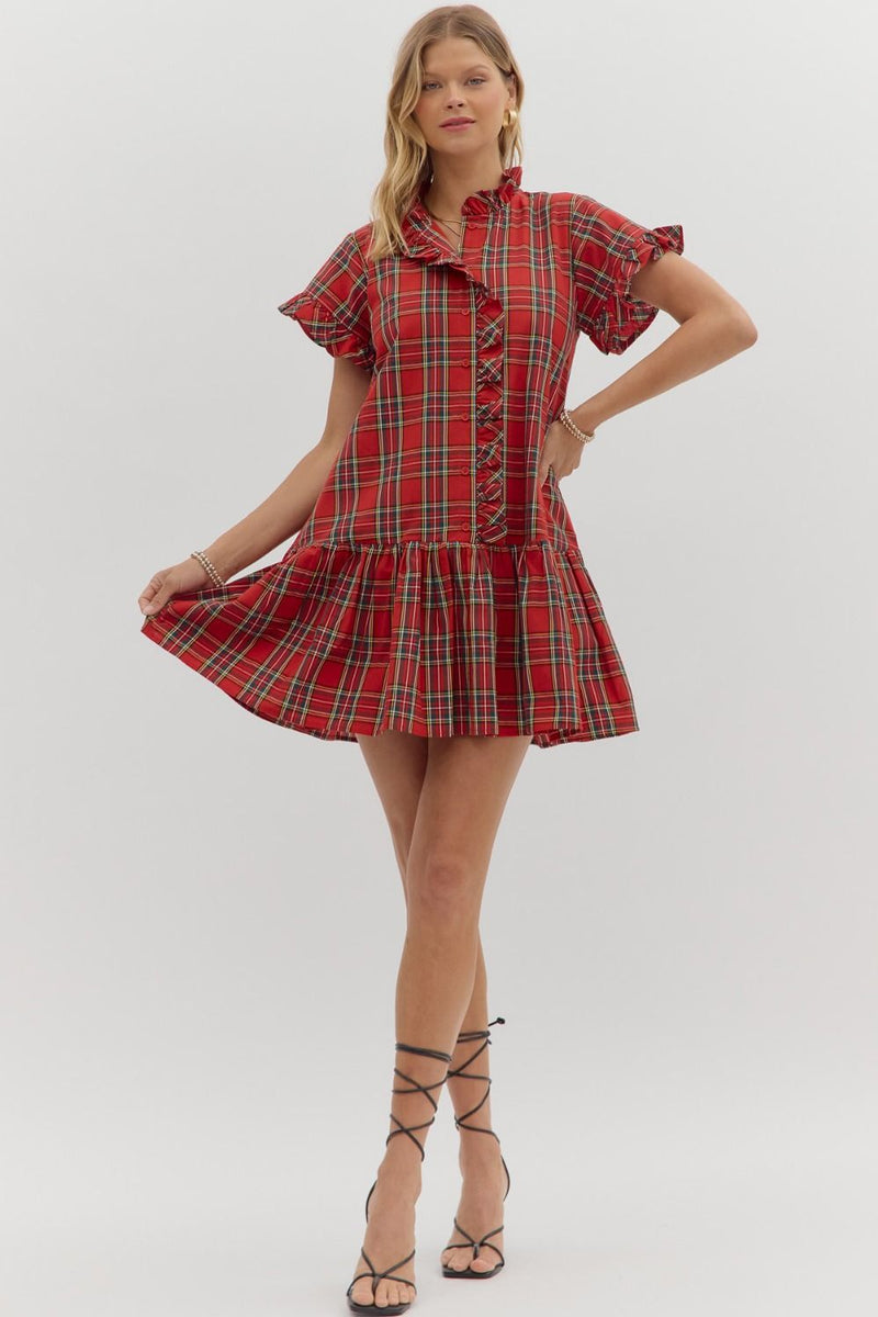 Sugar Cookies Dress - Red
