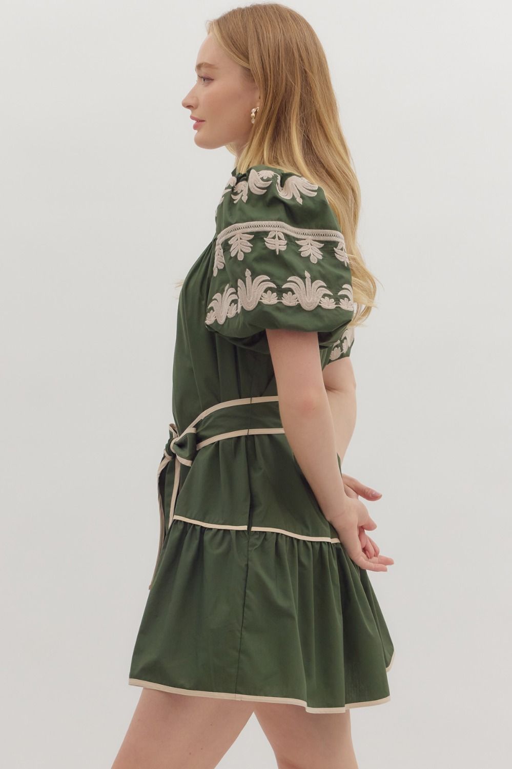 Delicate Touch Dress - Green