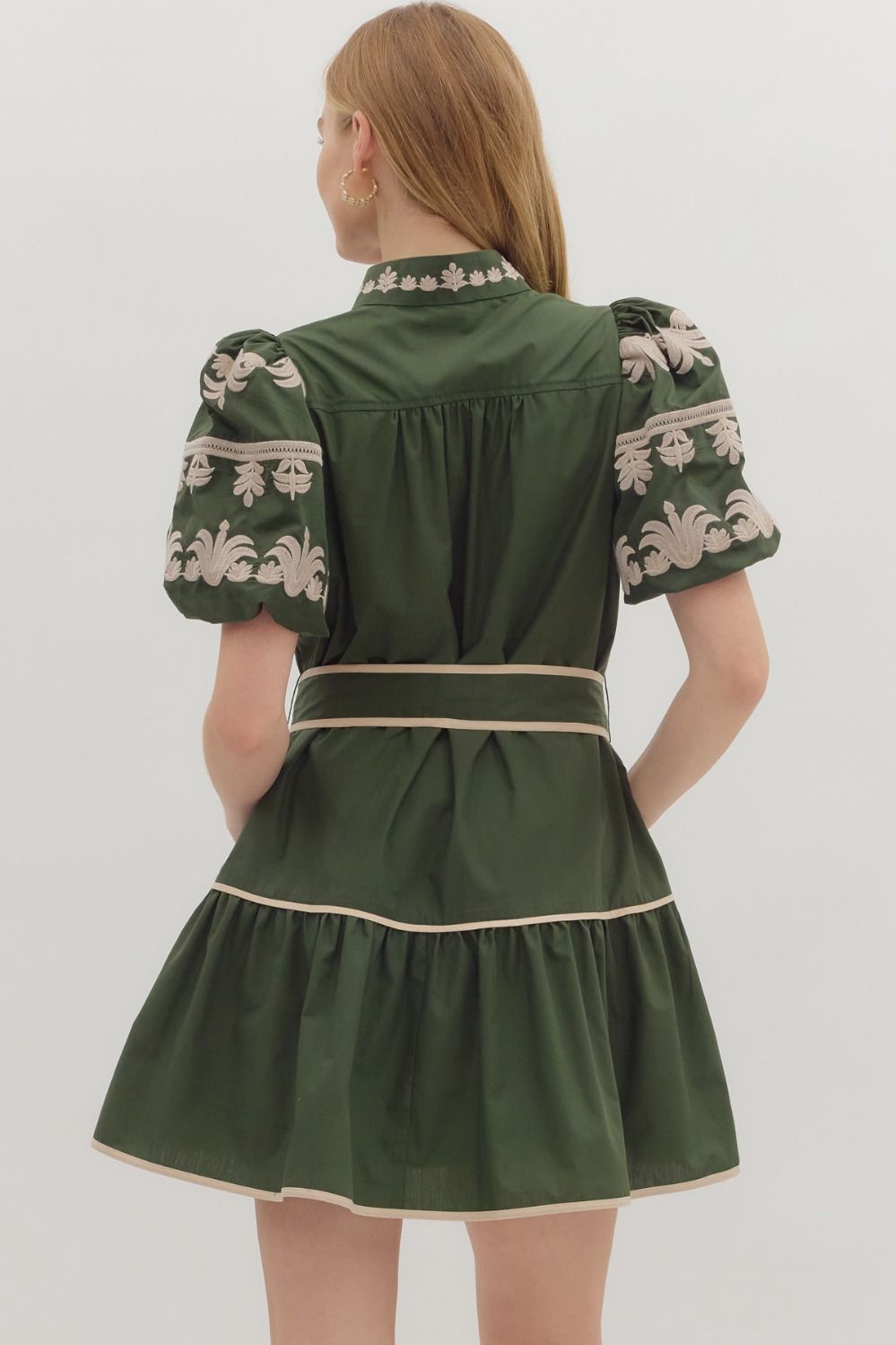 Delicate Touch Dress - Green