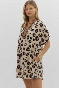 Cat's Meow Dress - Leopard