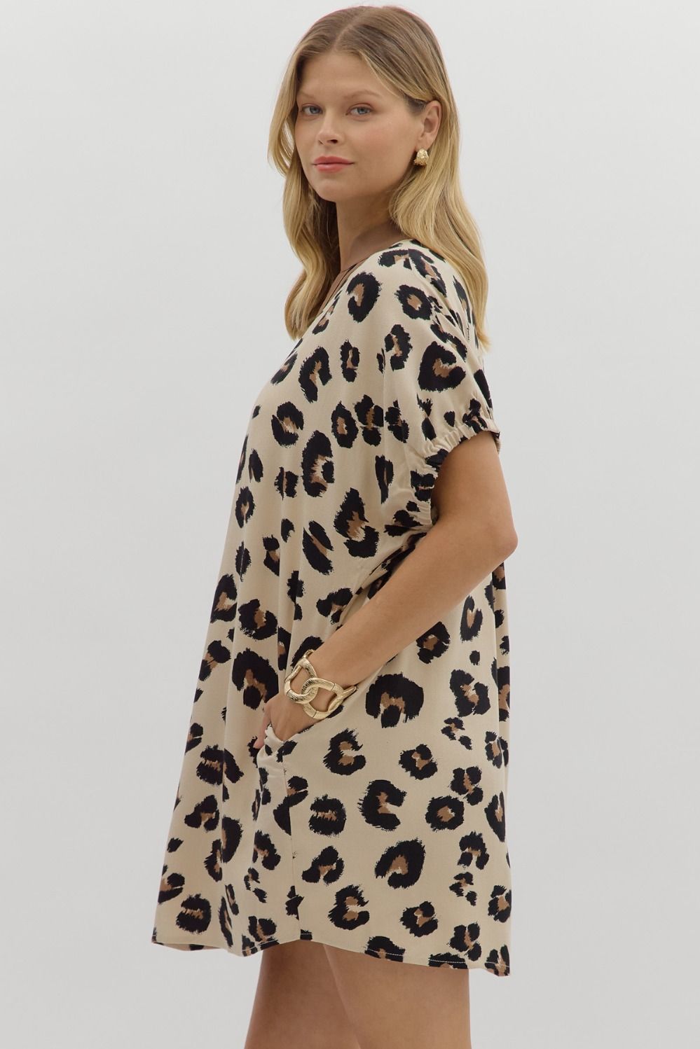 Cat's Meow Dress - Leopard