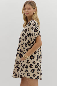 Cat's Meow Dress - Leopard
