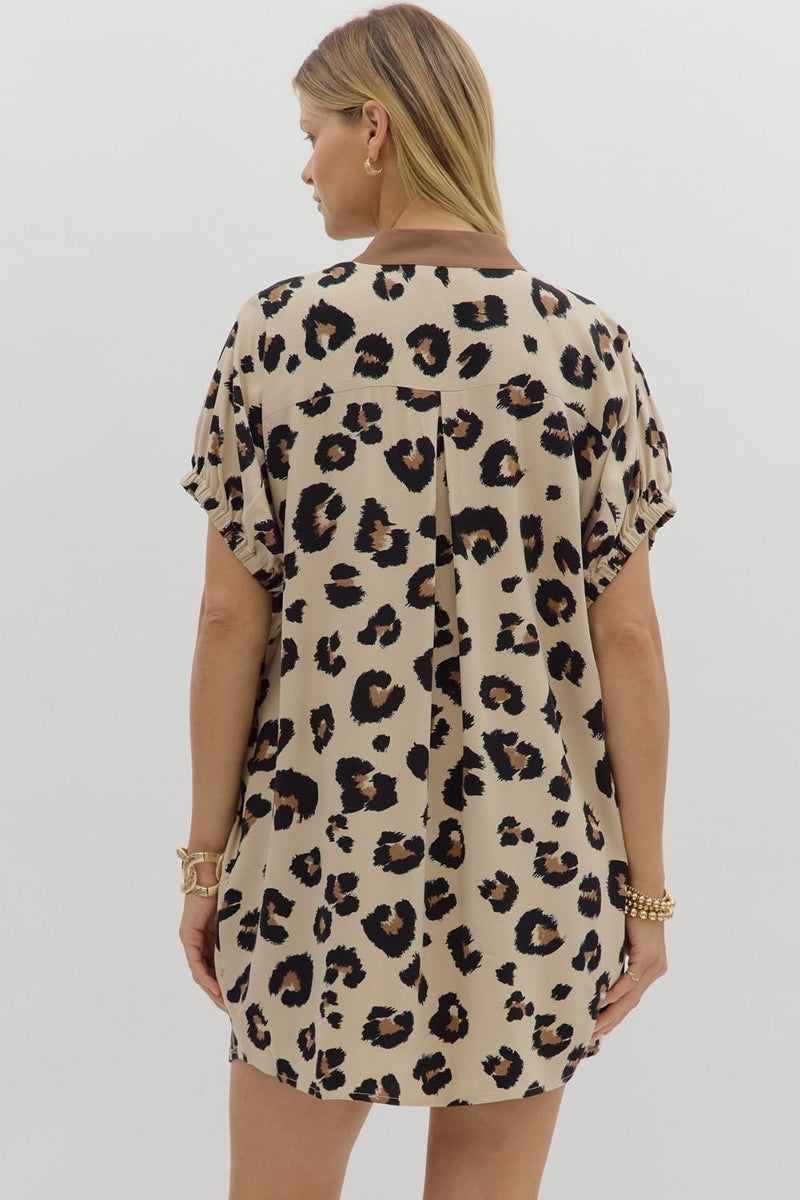 Cat's Meow Dress - Leopard