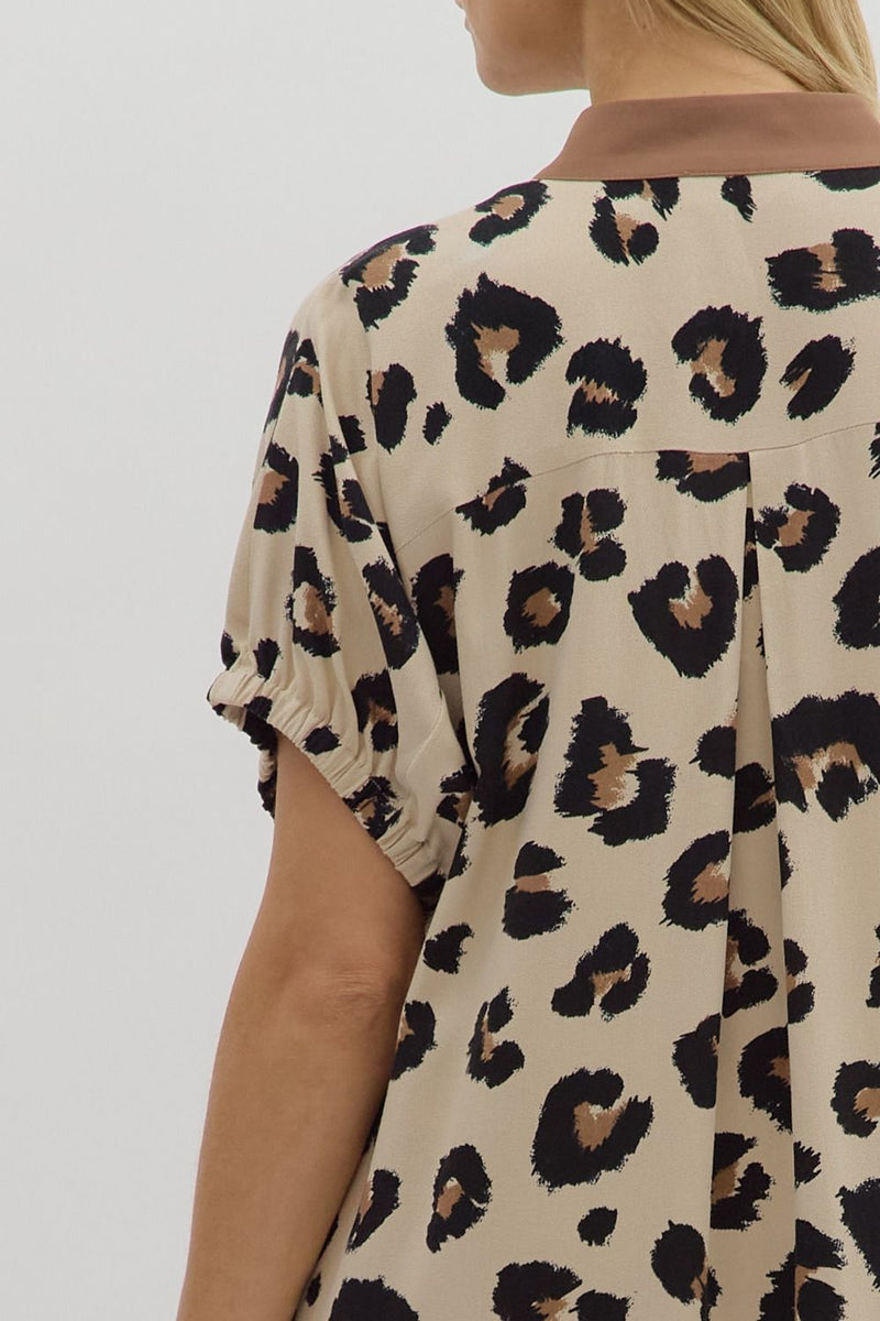 Cat's Meow Dress - Leopard