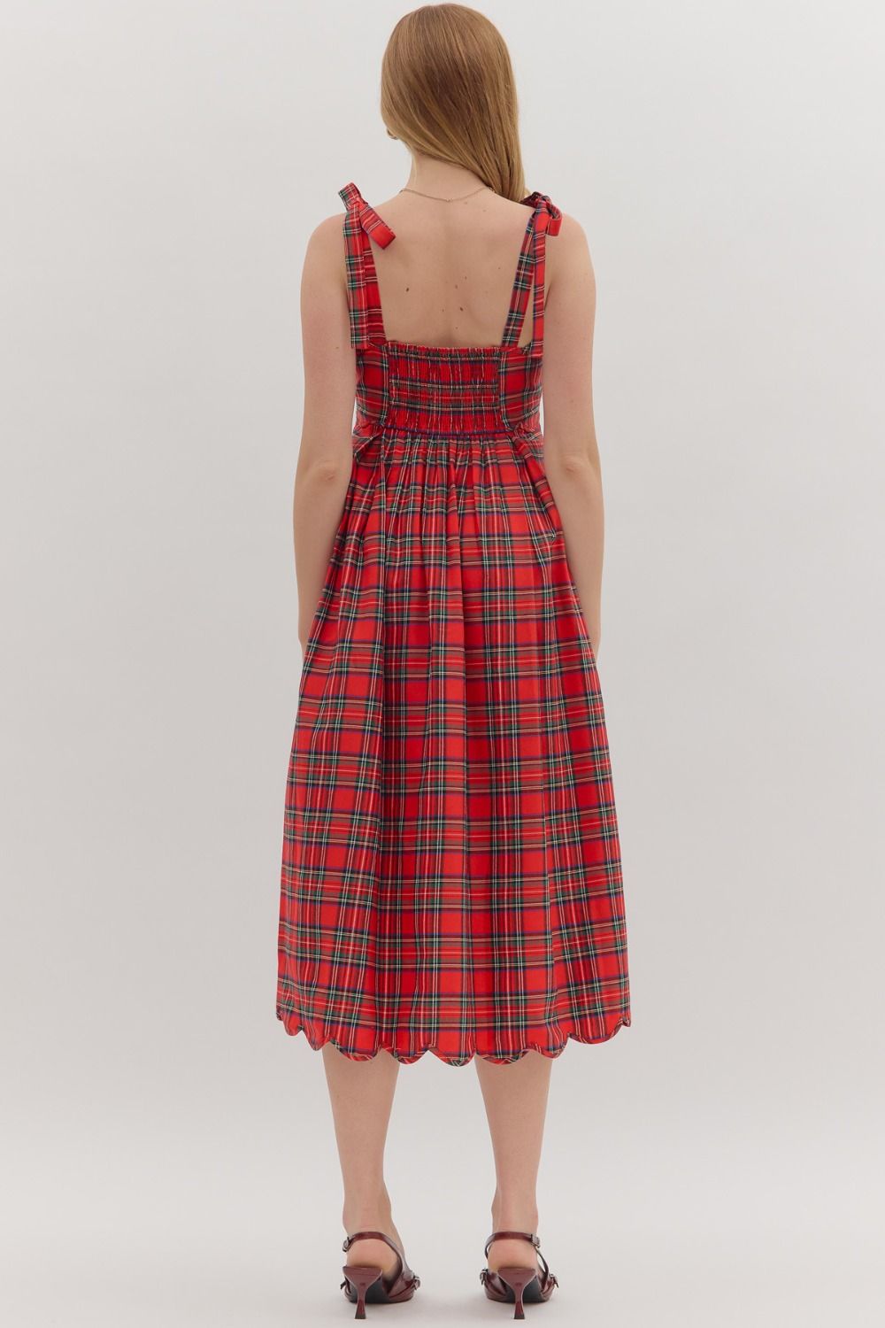 Deck The Halls Dress - Red