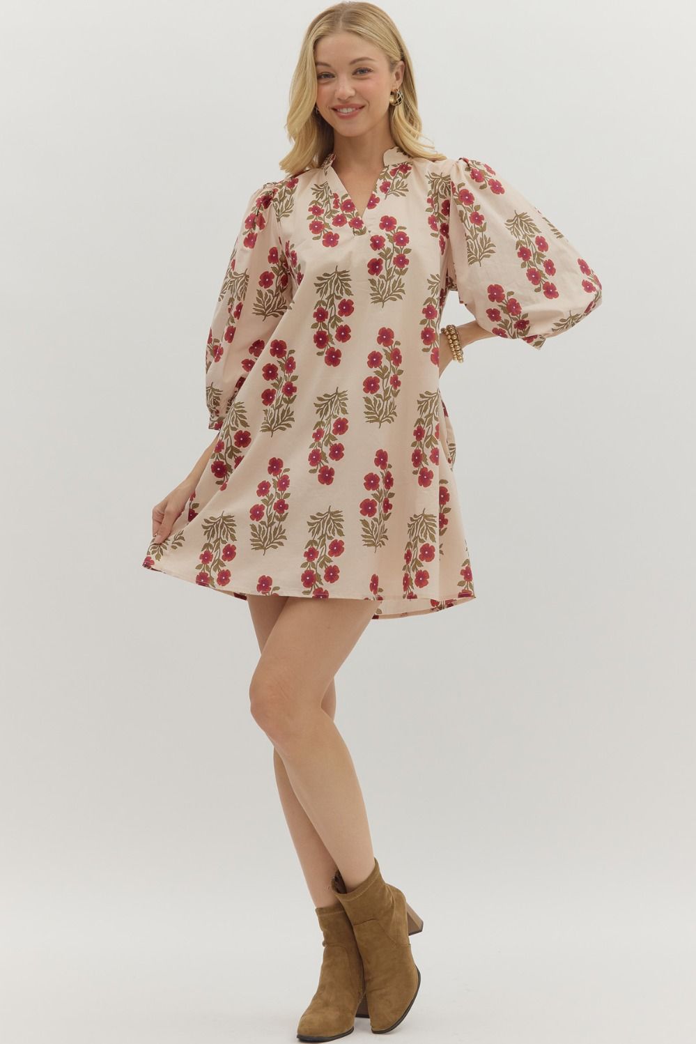 Kick Up The Dust Dress -  Ecru