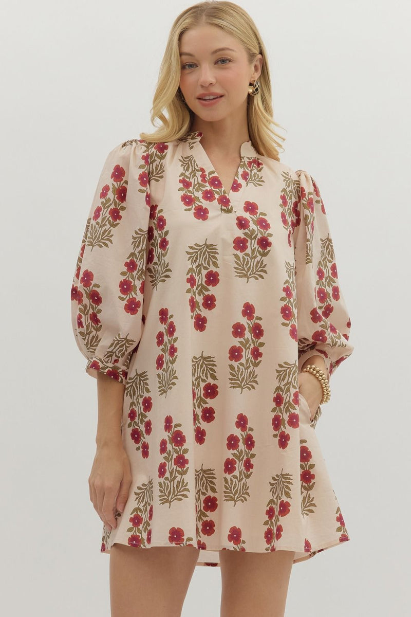 Kick Up The Dust Dress -  Ecru