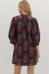 Kick Up The Dust Dress - Black