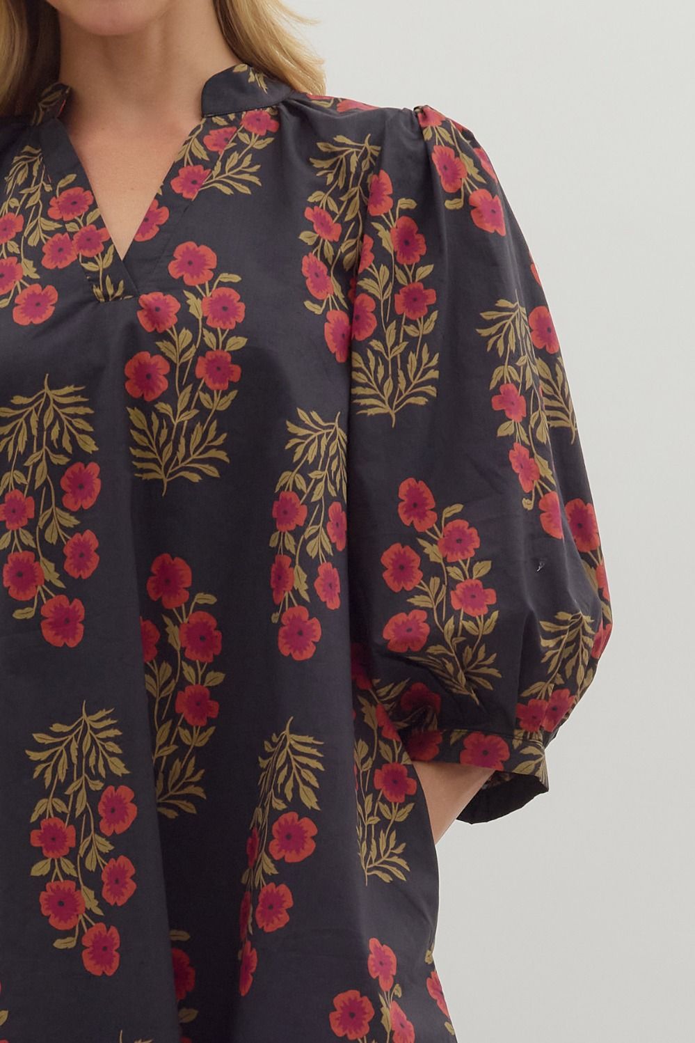 Kick Up The Dust Dress - Black