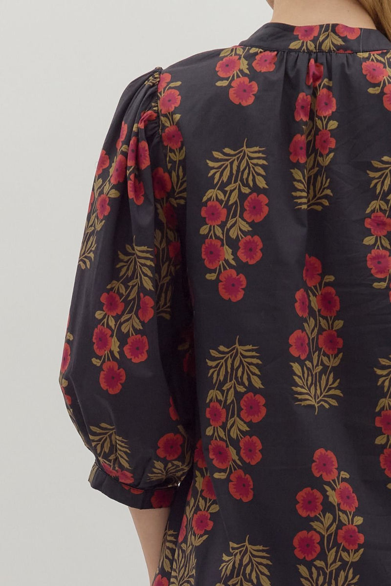 Kick Up The Dust Dress - Black