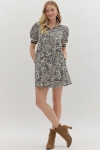 Where I Wanna Be Dress - Black