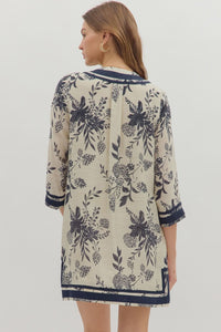 Remember When Dress - Navy